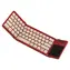 Nillkin Cube červená / Skládací klávesnice / Bluetooth / Touchpad / Numerická klávesnice