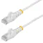 StarTech CAT6 Slim bílá / Patch kabel / RJ-45 / 1,5 m / PoE