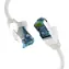 EFB Patch kabel RJ45 Cat7 30 m bílý / Síťový kabel / S/FTP / 10 Gbit/s / 600 MHz
