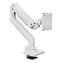 Arozzi Alzare Neo Pro bílá / Stolní držák monitoru / VESA 75-100 mm / nosnost 20 kg / výškové nastavení