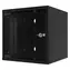 EFB WGB-1006TS.30 černá / Nástěnný rozvaděč / 10" / 6U / 312x304x300 mm / IP20