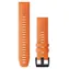 Garmin řemínek QuickFit 22 tmavě oranžový / Řemínek / 22 mm / silikonový