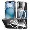 ESR Classic Hybrid HaloLock transparentní / Pouzdro se stojánkem / Apple iPhone 16 Plus / MagSafe