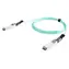 Digitus AOC kabel QSFP+ 40G 30m tyrkysová / Kabel / 40 Gigabit Ethernet / InfiniBand / multi-mode 850nm / plný duplex