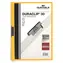 Durable Duraclip Original 30 žlutá / Rychlovazač s klipem / A4 / PVC / 30 listů