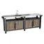 Keter Grilovací stolek UNITY Chef 415 l ashwood / Grilovací stolek / Objem 415 l