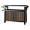 Keter UNITY XL Walnut / Grilovací stolek / 207 l / venkovní úložný box