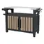 Keter UNITY XL Ashwood / Grilovací stolek / 207 l / venkovní úložný box