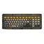 ZEBRA vyhřívaná USB klávesnice pro VC80 / Příslušenství / US QWERTY / kabel 0,22 m