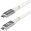 StarTech USB4 kabel USB-C bílá / Kabel / USB-C - USB-C / 80 Gbps / DP 2.1 / 8K 120 Hz / PD 240W / 1 m