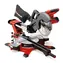 Einhell TE-MS 36/10 L Li-Solo červená / Aku pokosová pila / 2x18V / O254 mm / sklon 45° / bez Aku