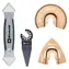 Einhell 49708750 / Příslušenství pro multifunkční nářadí (4 ks) / obklady a dlažba / Starlock