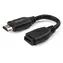 StarTech HDMI Port Saver černá / HDMI kabel / 4K 60Hz / Gripping konektory / 15,2 cm