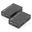 Digitus černá / HDMI extender set / HDBaseT / 4K 30Hz / 70 m / IR