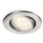 Philips Fresco 17289/47/16 nerezová / Podhledové LED svítidlo / GU10 5W / 395lm / 2700K / IP23