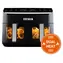 TESLA AirCook DualHeat QD464 XXL / Horkovzdušná fritéza / digitální ovládání / DualHeat technologie