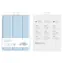 Comma Joy Series pouzdro iPad Pro 13" M4/M5 světle modrá / Pouzdro / PU kůže / slot na Apple Pencil