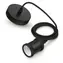 Philips Vintage závěsný kabel E27 černá / Závěsný kabel / 2 m / max. 40 W / IP20