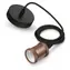 Philips Vintage závěsný kabel E27 rose gold / Závěsný kabel / 2 m / max. 40 W / IP20