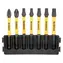 DeWalt sada prodloužených bitů 7 ks / Bity / 57 mm / PH2, PZ2, T20, T25, T30