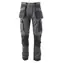DeWalt Fairhaven Pro-Stretch šedá/černá, vel. 2 / Pracovní kalhoty / Pro-Stretch tkanina / voděodolné / Regular Fit