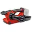 Einhell TP-BS 18/457 Li BL Solo červená/černá / Aku pásová bruska / 18V / 75x457 mm / 120-250 m/min / bez aku