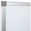 EuroSupplies Magnetická tabule 150x100 cm / hliníkový ALU rám / bílý lakovaný povrch / odkládací lišta