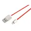 NetX kabel Micro USB červený / Nabíjecí a synchronizační kabel / oboustranné konektory