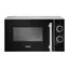 Amica AMGF20M1GS stříbrná, černá / Mikrovlnná trouba s grilem / 700/900 W / 20 L / 5 stupňů výkonu
