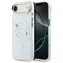 Karl Lagerfeld IML Choupettes Karl Script Logo iPhone Air čirá / Zadní kryt pro iPhone Air / MagSafe