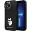 Karl Lagerfeld Silicone Metal Pin černá / Zadní kryt / Pro Apple iPhone 14 Pro Max