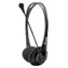 Equip Stereo headset s mikrofonem černá / Sluchátka / Drátová / 2x Jack 3,5mm / 32 Ohm