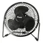 Equip Stolní ventilátor USB černý / Ventilátor / 15 cm / USB / Tichý chod / kabel 1,5 m