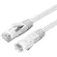 MicroConnect CAT6a U/UTP 10m bílá / Síťový kabel / LSZH / RJ-45 / PoE