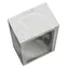 Solarix SENSA-12U-64-11-G / Rozvaděč nástěnný / 12U / 400mm / dveře plech / RAL 7035