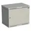 Solarix SENSA-9U-64-21-G / Rozvaděč nástěnný / 9U / 400 mm / dveře plech / RAL 7035