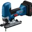 Bosch GST 18V-125 S Professional modrá/černá / Aku přímočará pila / 18V / solo bez baterie / L-BOXX