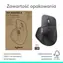 Logitech MX Master 4 for Business grafitová / Optická bezdrátová myš / 8000 DPI / 8 tlačítek / 2 kolečka