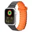 Dux Ducis Armor řemínek černá / Řemínek / Apple Watch SE, Series 9-1 / 38, 40, 41 mm / silikonový, magnetické zapínání