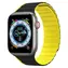Dux Ducis Magnetic řemínek černo-žlutý / Řemínek pro Apple Watch / 38/40/41 mm / SE, 9-1