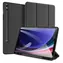 Dux Ducis Domo černá / Flipové pouzdro pro Samsung Galaxy Tab S9 / Funkce automatického uspání