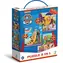 DODO Puzzle Tlapková patrola: Na hřišti 3v1 / 25+36+54 dílků / 20 x 20 cm