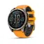 Garmin fenix 8 47mm Titanium, oranžovo-grafitový řemínek / Chytré hodinky / AMOLED / GPS / voděodolné