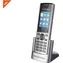 Grandstream DP730 stříbrná-černá / DECT sluchátko / 2,4" barevný displej / 2x SIP účet / Bluetooth / HAC