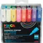 POSCA PC-1MC / Popisovač / akrylový / extra jemný hrot 0,7-1 mm / sada 16 barev