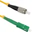 Qoltec 54311 / Optický patchcord / FC/UPC-SC/APC / Simplex / Singlemode 9/125 / 5 m