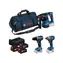 Bosch / Sada aku nářadí / 18V / GBH 18V-22 + GSR 18V-65 + GDX 18V-285 / 3x 5,0 Ah / taška