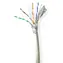 Nedis Instalační kabel CAT6a šedá / Instalační kabel / SF/UTP / Čistá měď / 305 m / LSZH