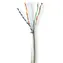 Nedis CAT6a šedá / Síťový kabel / U/UTP / Solid / 305 m / LSZH