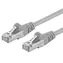 PremiumCord SFTP CAT6A 0,25m šedá / Patch kabel / RJ45-RJ45 / LSOH / AWG 26/7